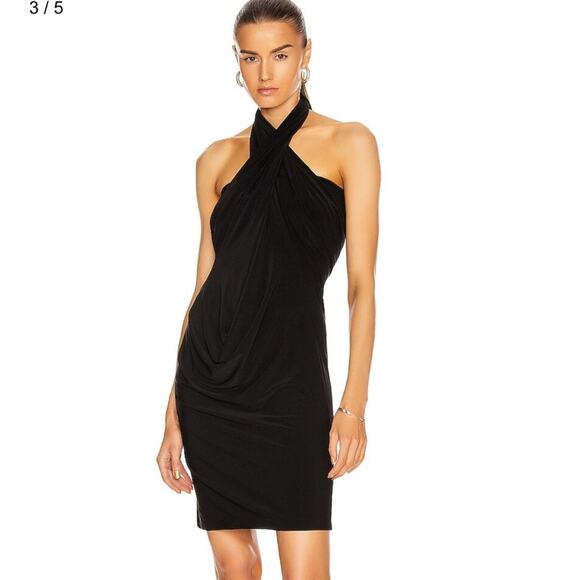 NORMA KAMALI All in One Convertible Black Dress - Picture 2 of 10
